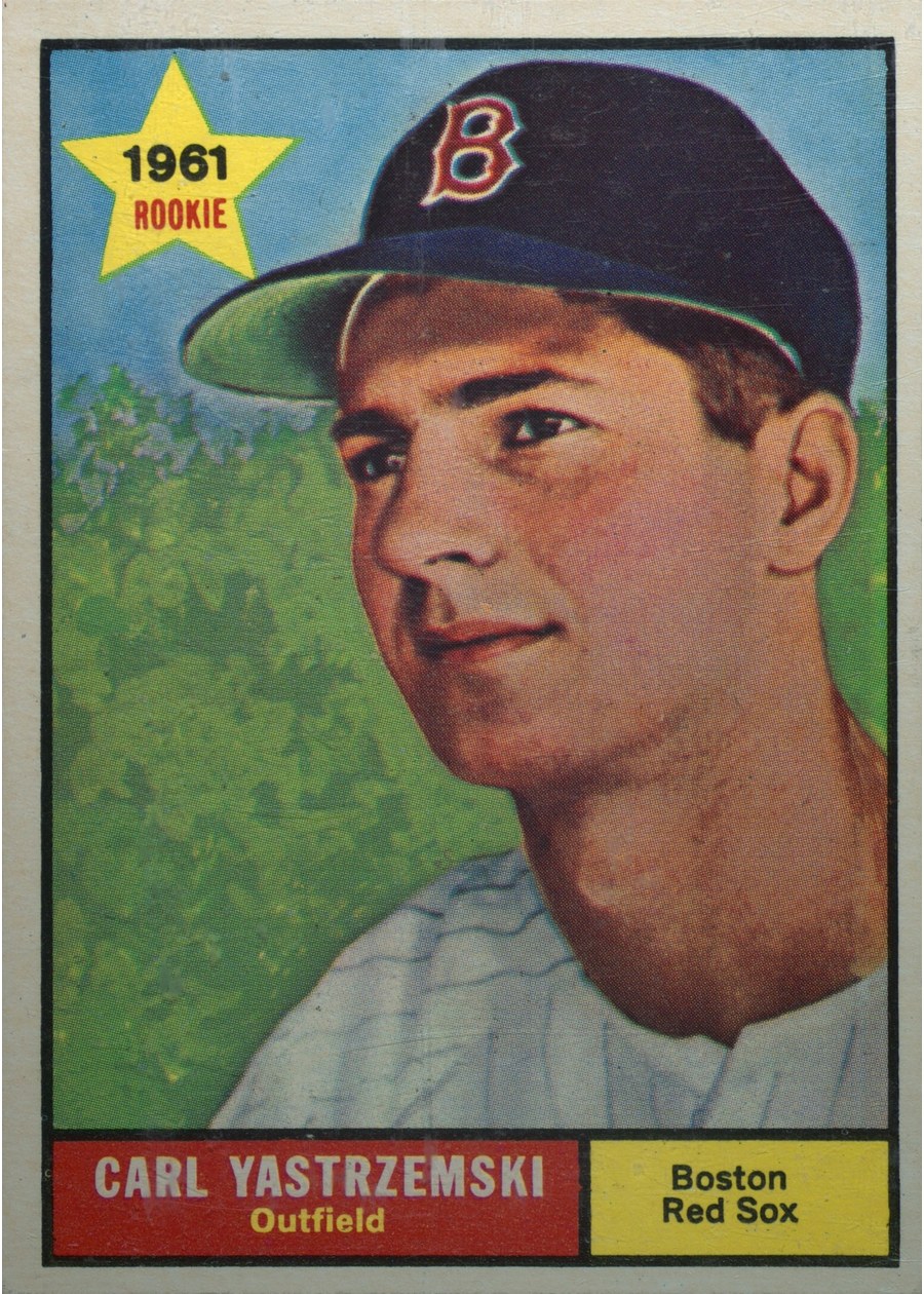 1961 Topps #287 Carl Yastrzemski, Boston Red Sox
