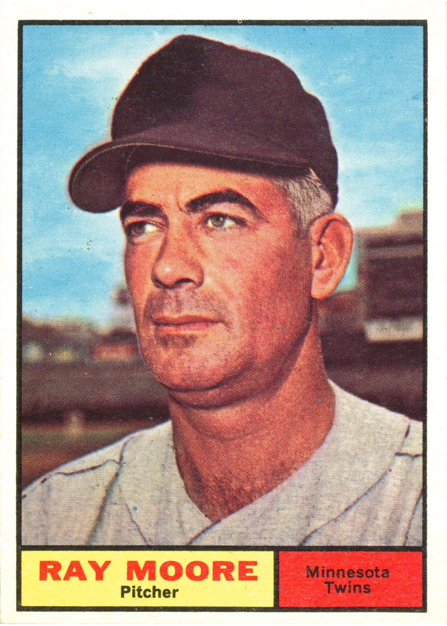 1961 Topps #289 Ray Moore, Minnesota Twins