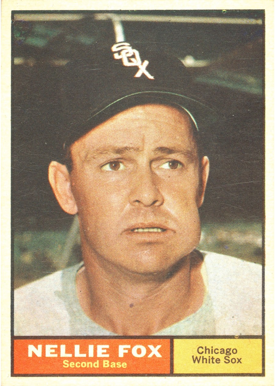 1961 Topps #30 Nellie Fox, Chicago White Sox
