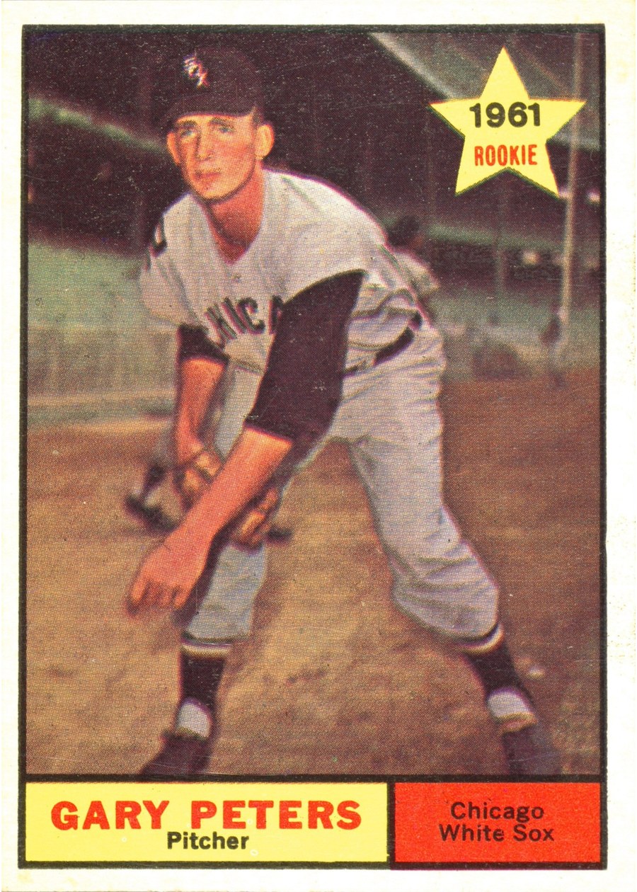 1961 Topps #303 Gary Peters, Chicago White Sox
