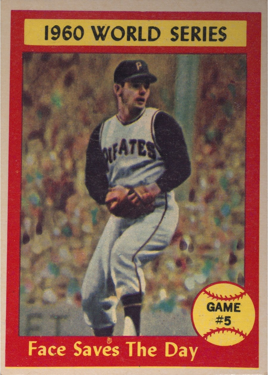 1961 Topps #310 1960 World Series Game #5 - Face Saves The Day