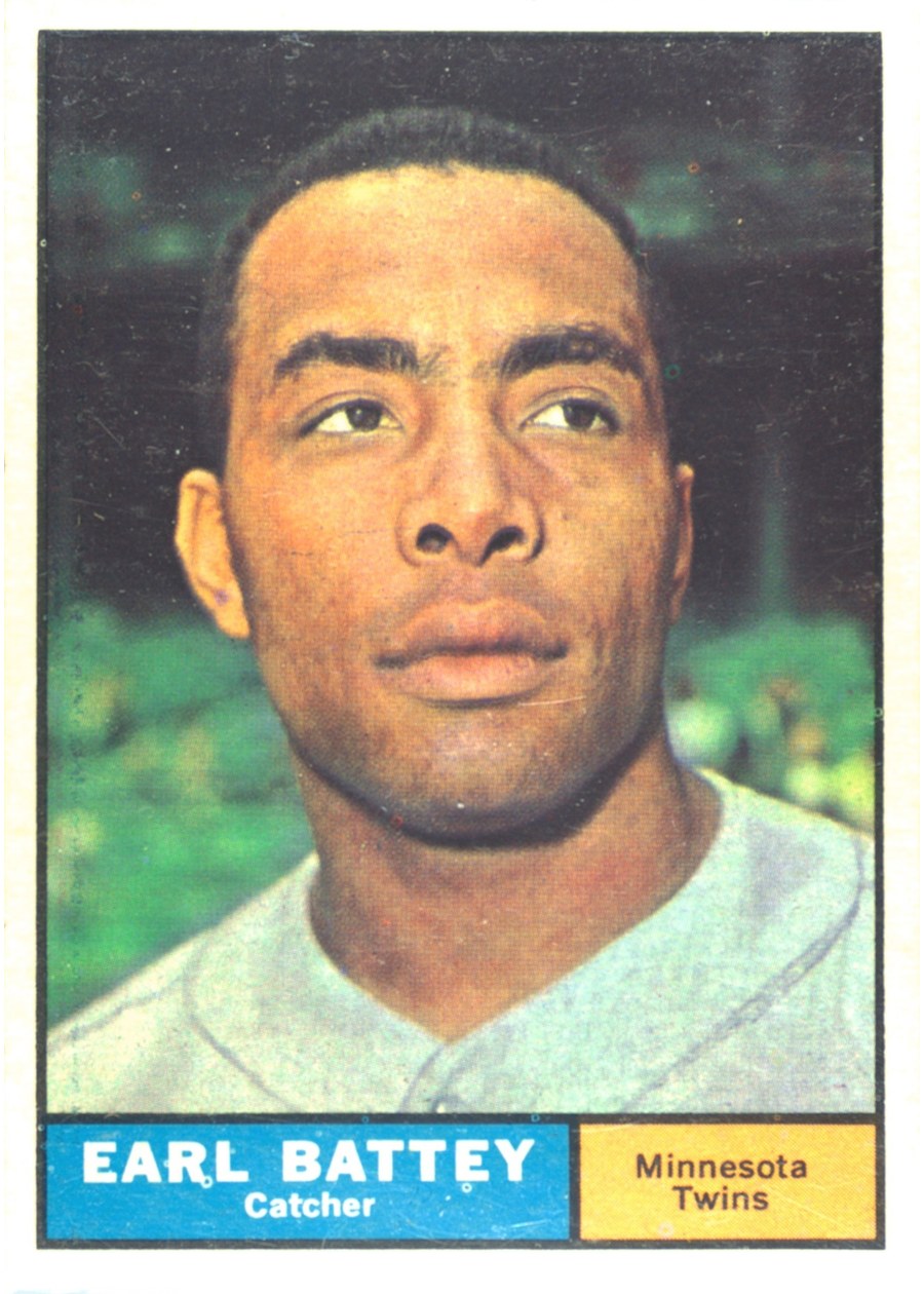 1961 Topps #315 Earl Battey, Minnesota Twins
