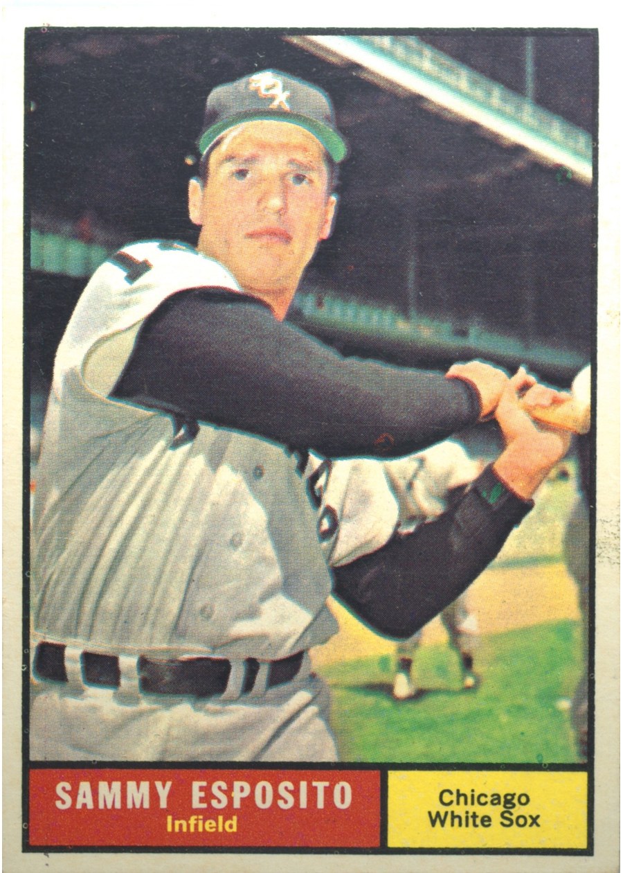 1961 Topps #323 Sammy Esposito, Chicago White Sox