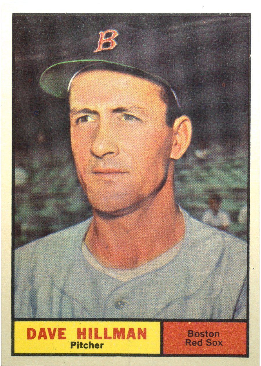 1961 Topps #326 Dave Hillman, Boston Red Sox