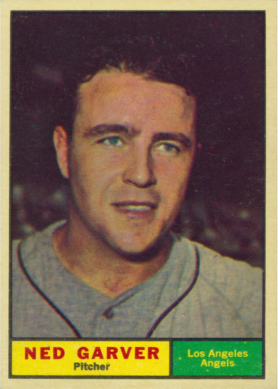 1961 Topps #331 Ned Garver, Los Angeles Angels