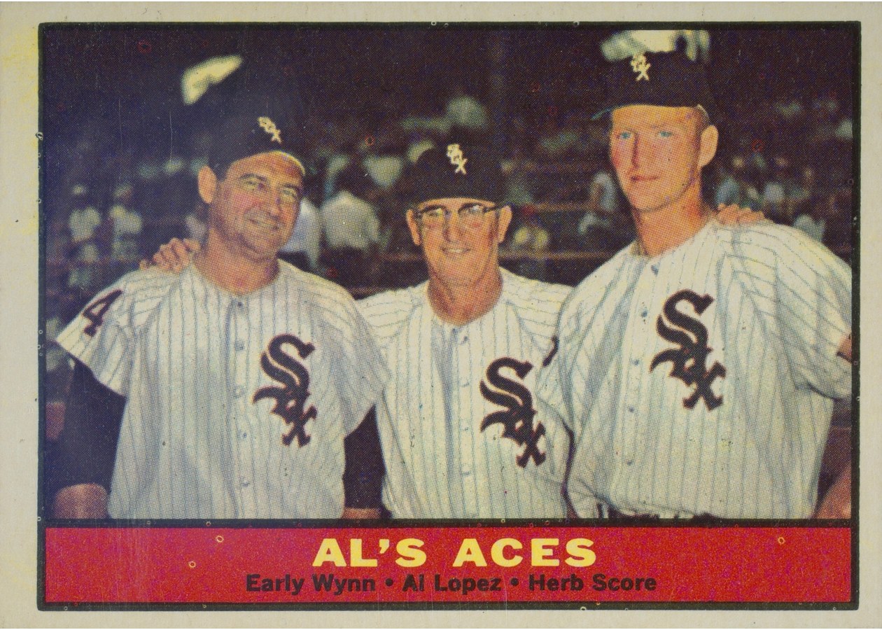 1961 Topps #337 Al's Aces, Chicago White Sox