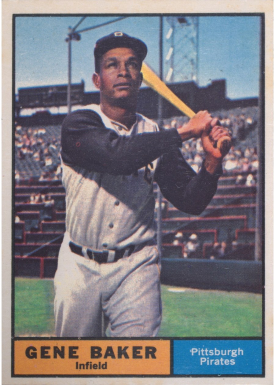 1961 Topps #339 Gene Baker, Pittsburgh Pirates
