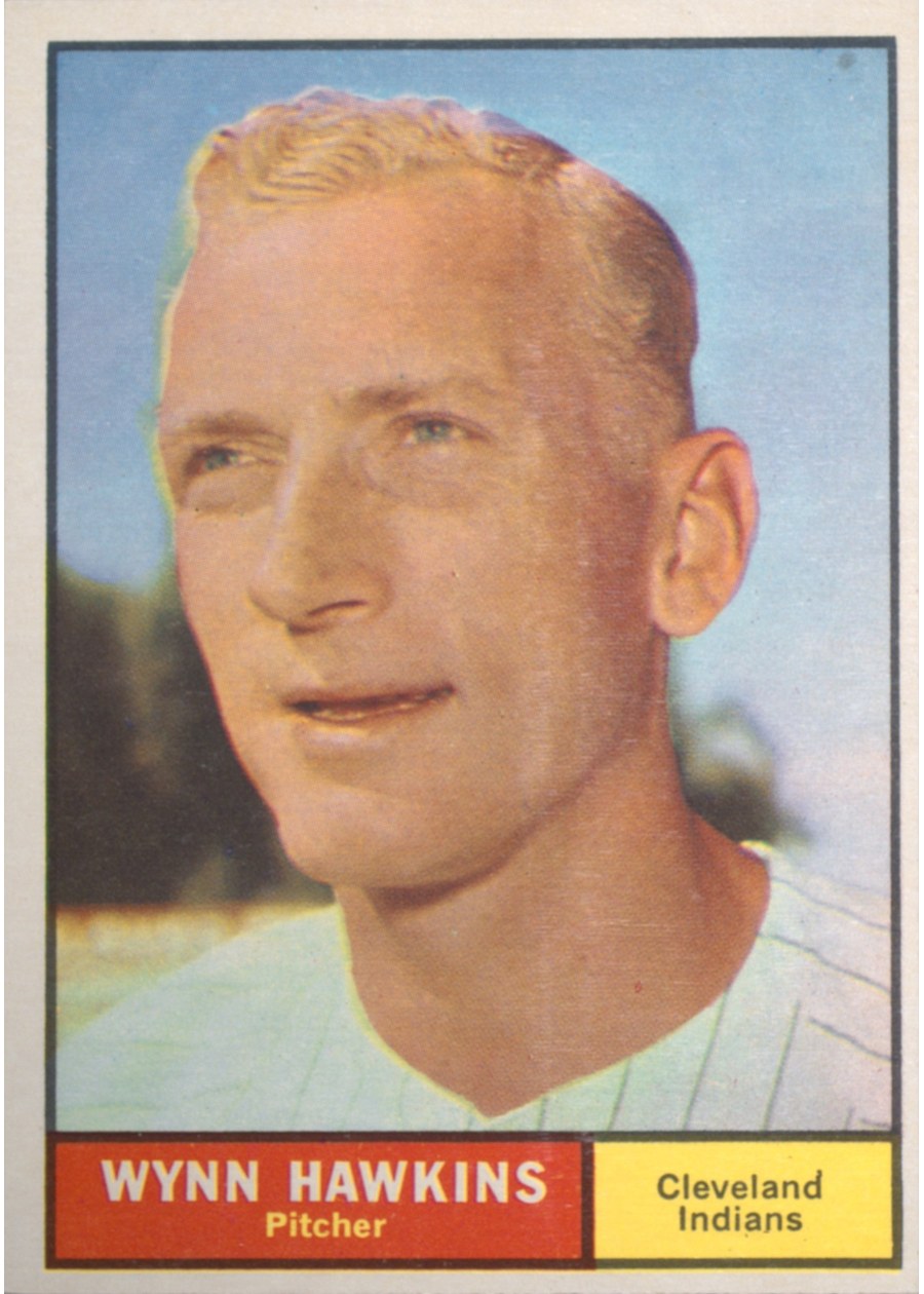 1961 Topps #34 Wynn Hawkins, Cleveland Indians