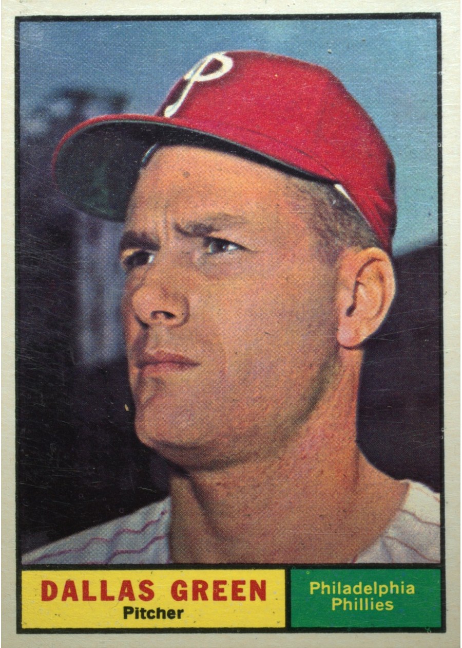 1961 Topps #359 Dallas Green, Philadelphia Phillies