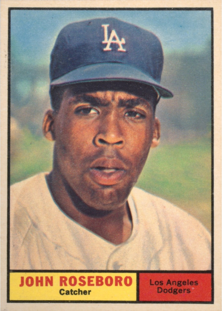 1961 Topps #363 John Roseboro, Los Angeles Dodgers