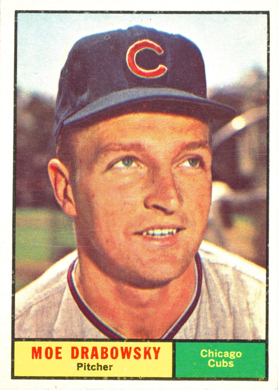 1961 Topps #364 Moe Drabowsky, Chicago Cubs