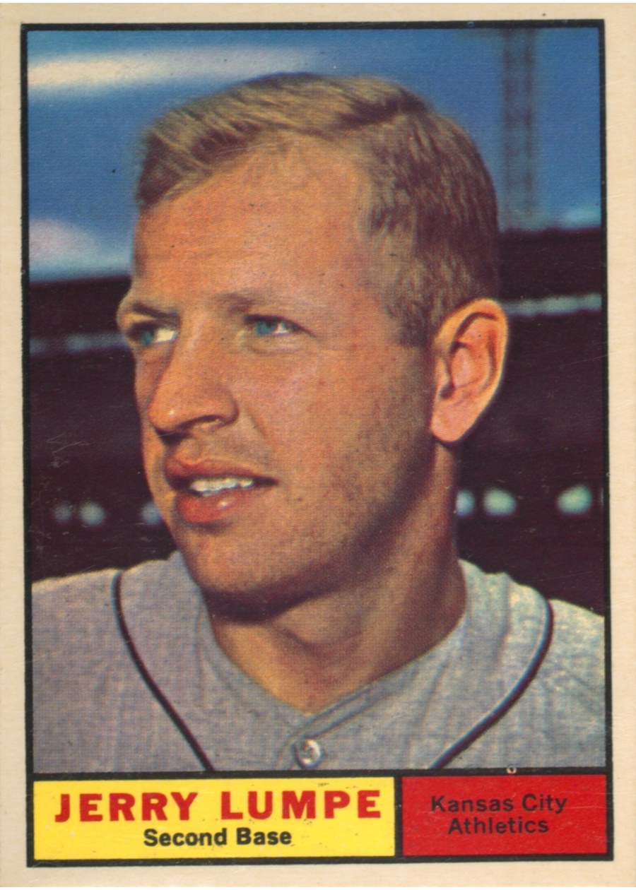 1961 Topps #365 Jerry Lumpe, Kansas City Athletics