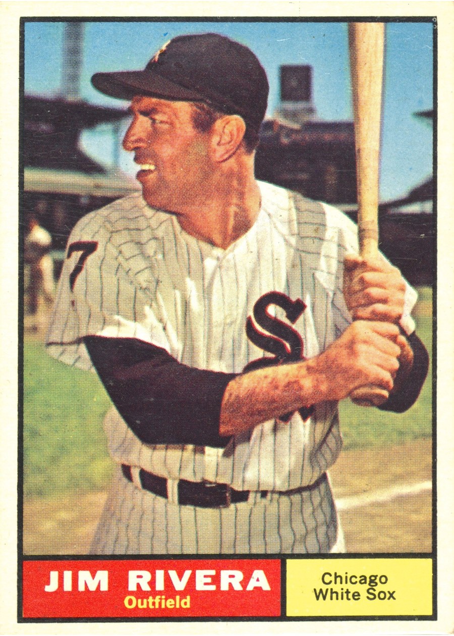1961 Topps #367 Jim Rivera, Chicago White Sox