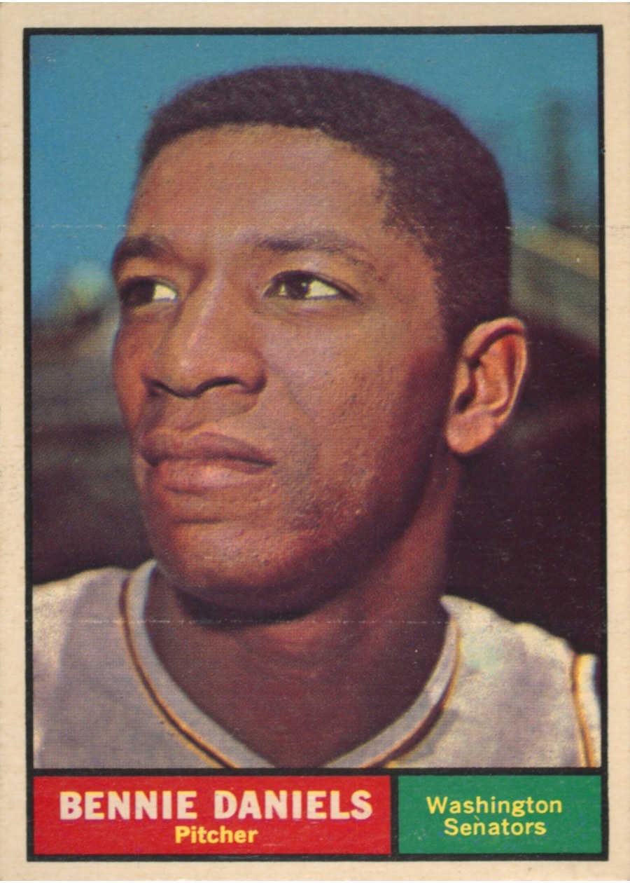 1961 Topps #368 Bennie Daniels, Washington Senators