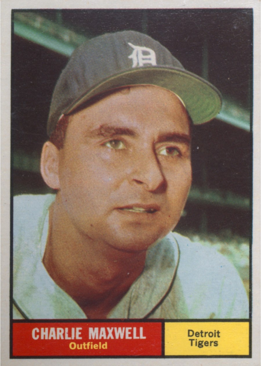 1961 Topps #37 Charlie Maxwell, Detroit Tigers