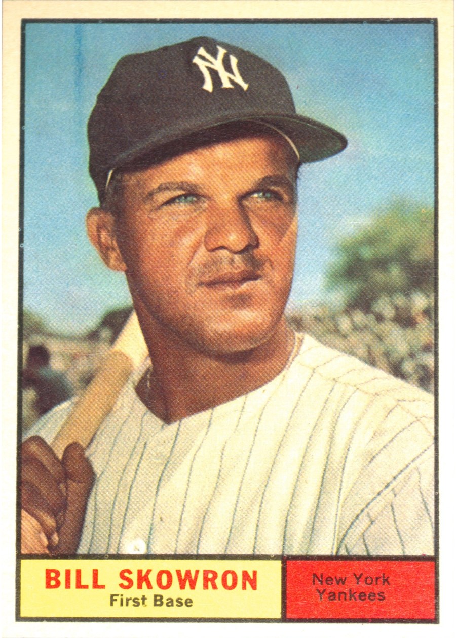 1961 Topps #371 Bill Skowron, New York Yankees