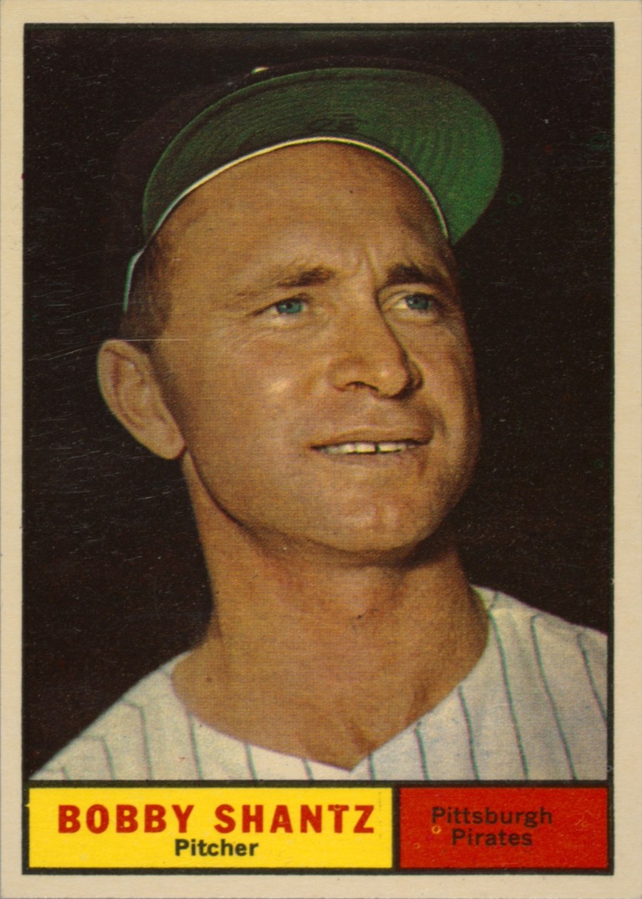 1961 Topps #379 Bobby Shantz, Pittsburgh Pirates