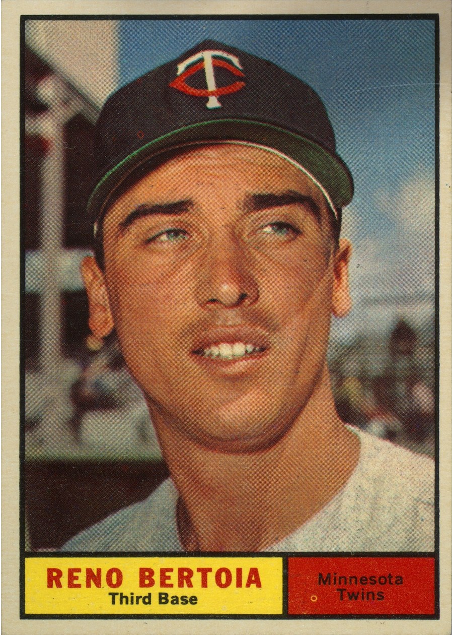 1961 Topps #392 Reno Bertoia, Minnesota Twins