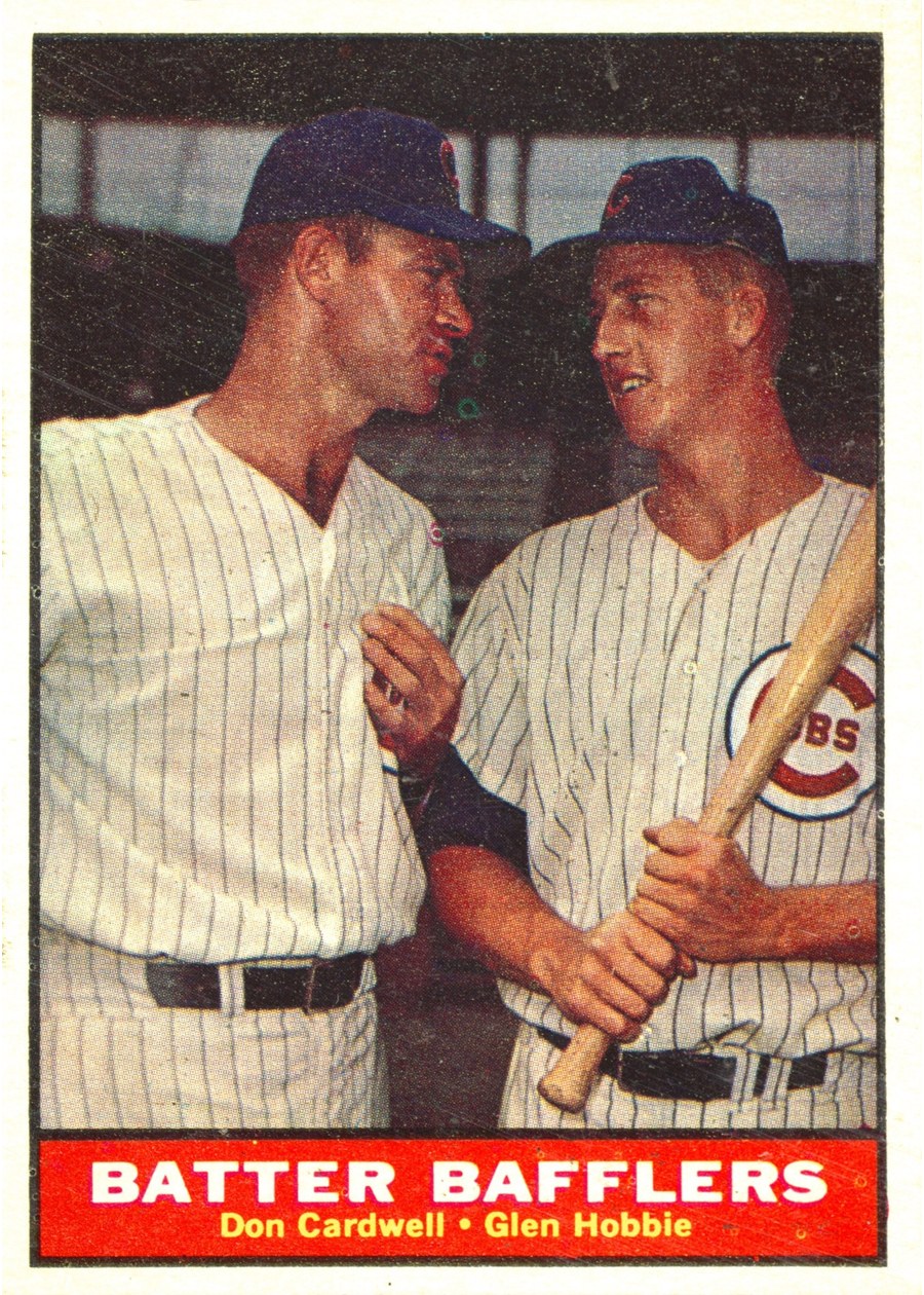 1961 Topps #393 Batter Bafflers, Chicago Cubs