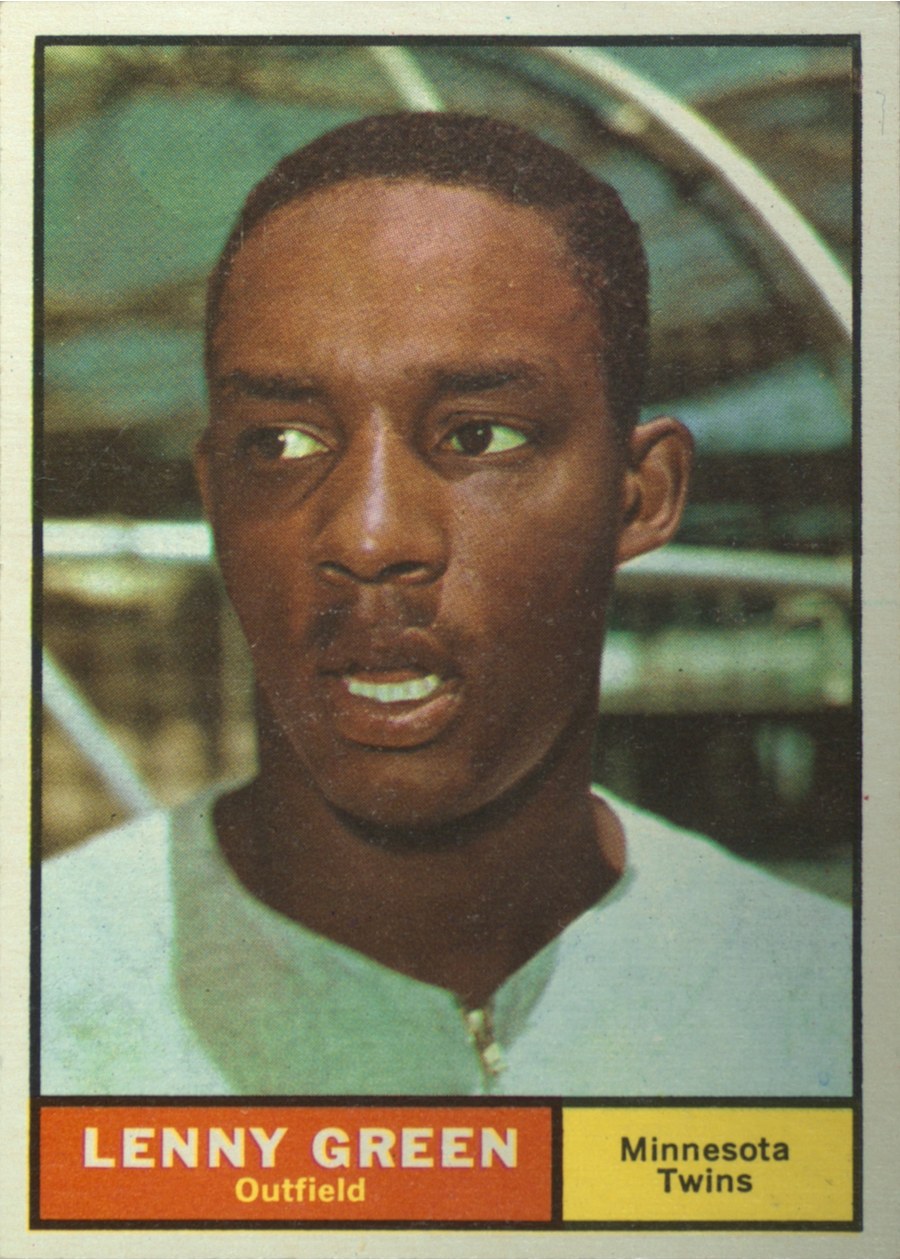 1961 Topps #4 Lenny Green, Minnesota Twins