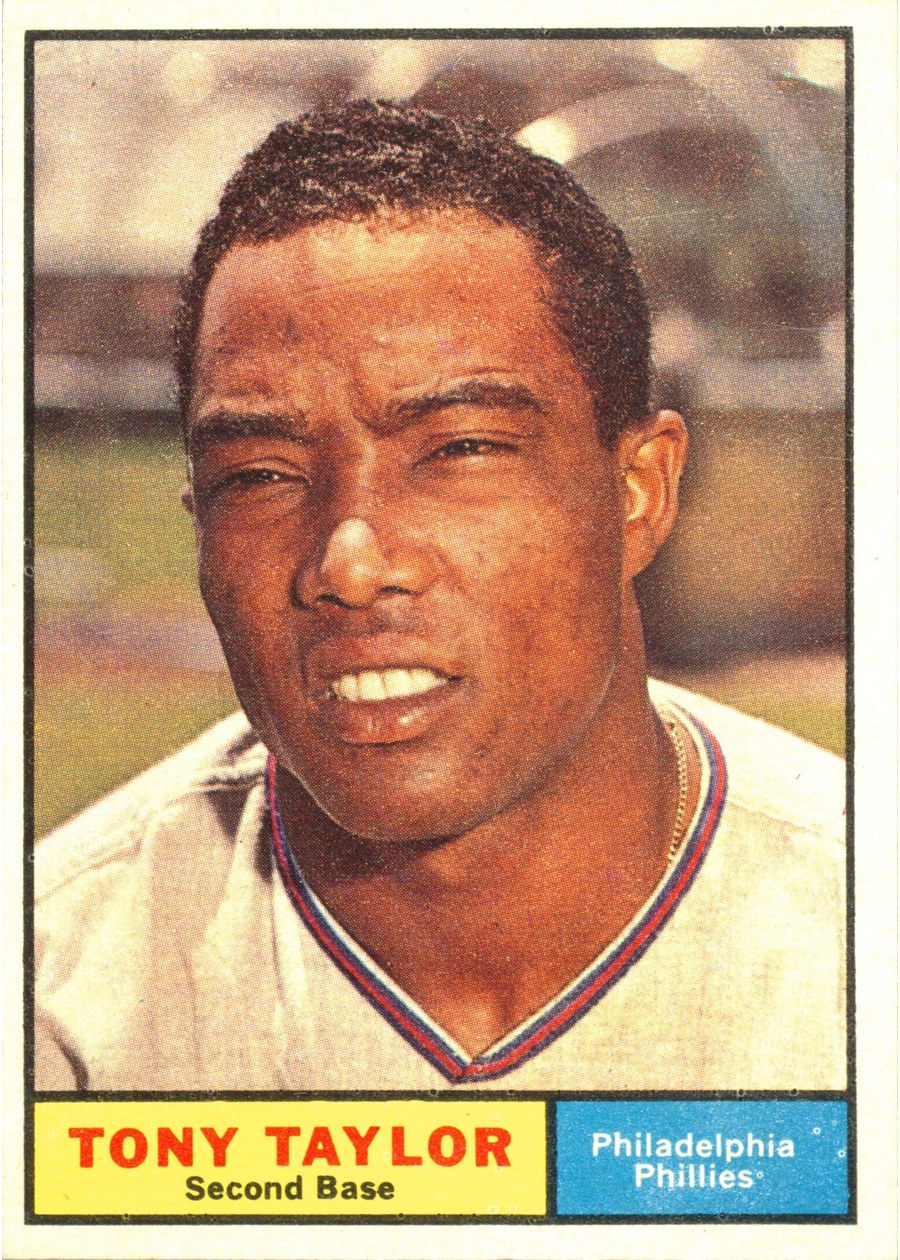 1961 Topps #411 Tony Taylor, Philadelphia Phillies