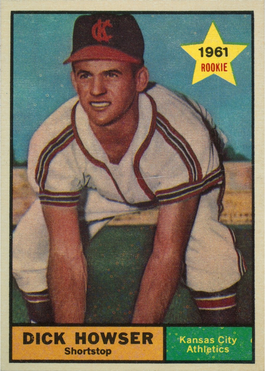 1961 Topps #416 Dick Howser, Kansas City Athletics