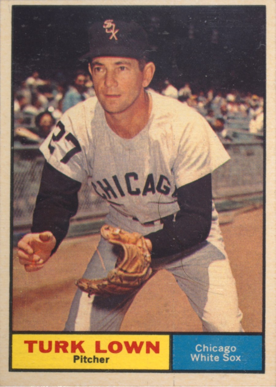 1961 Topps #424 Turk Lown, Chicago White Sox