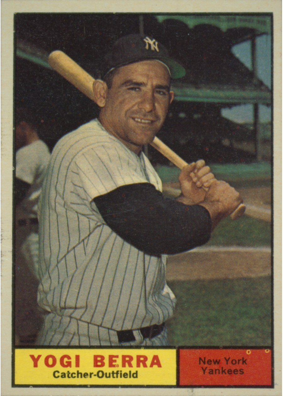 1961 Topps #425 Yogi Berra, New York Yankees
