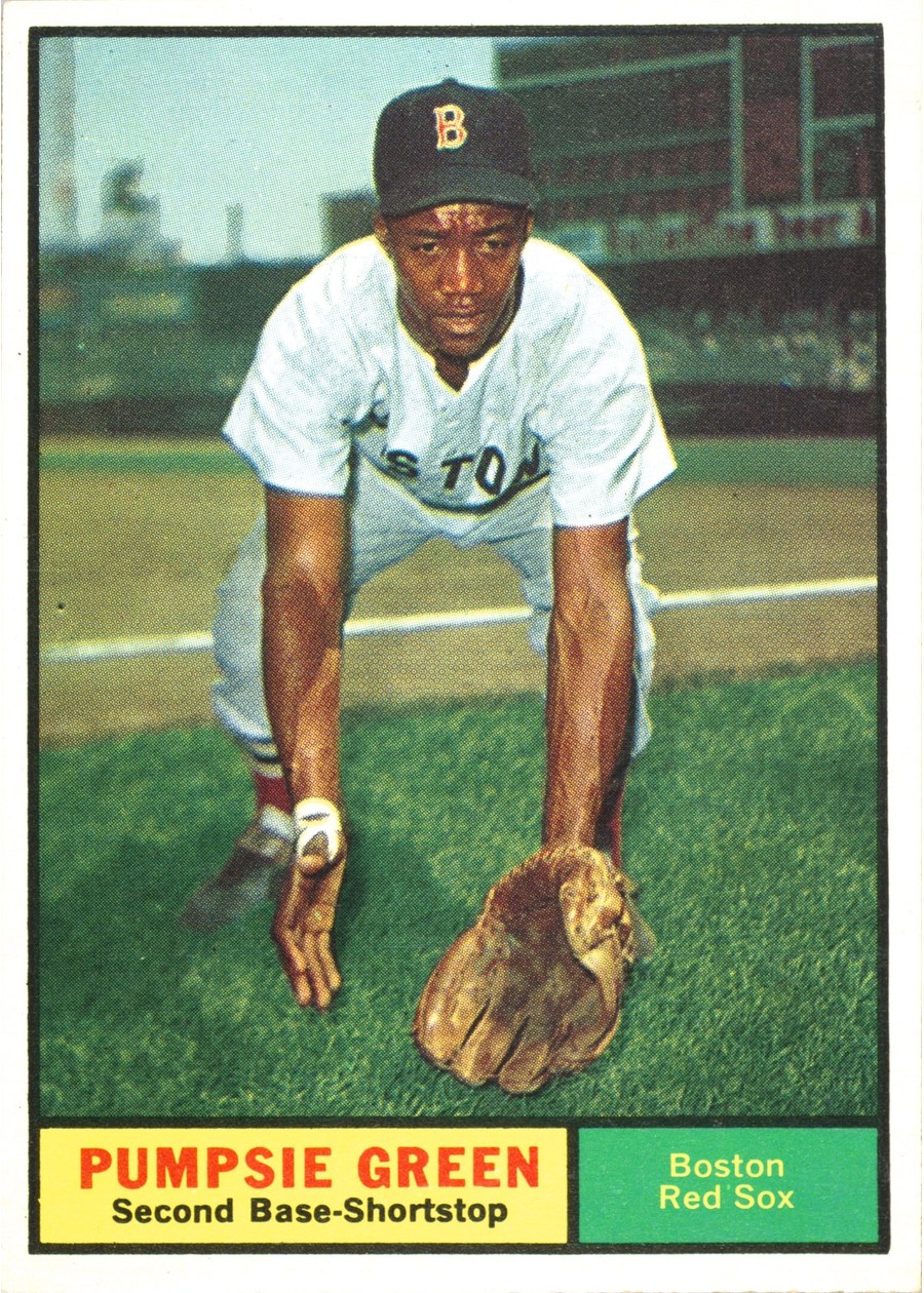 1961 Topps #454 Pumpsie Green, Boston Red Sox