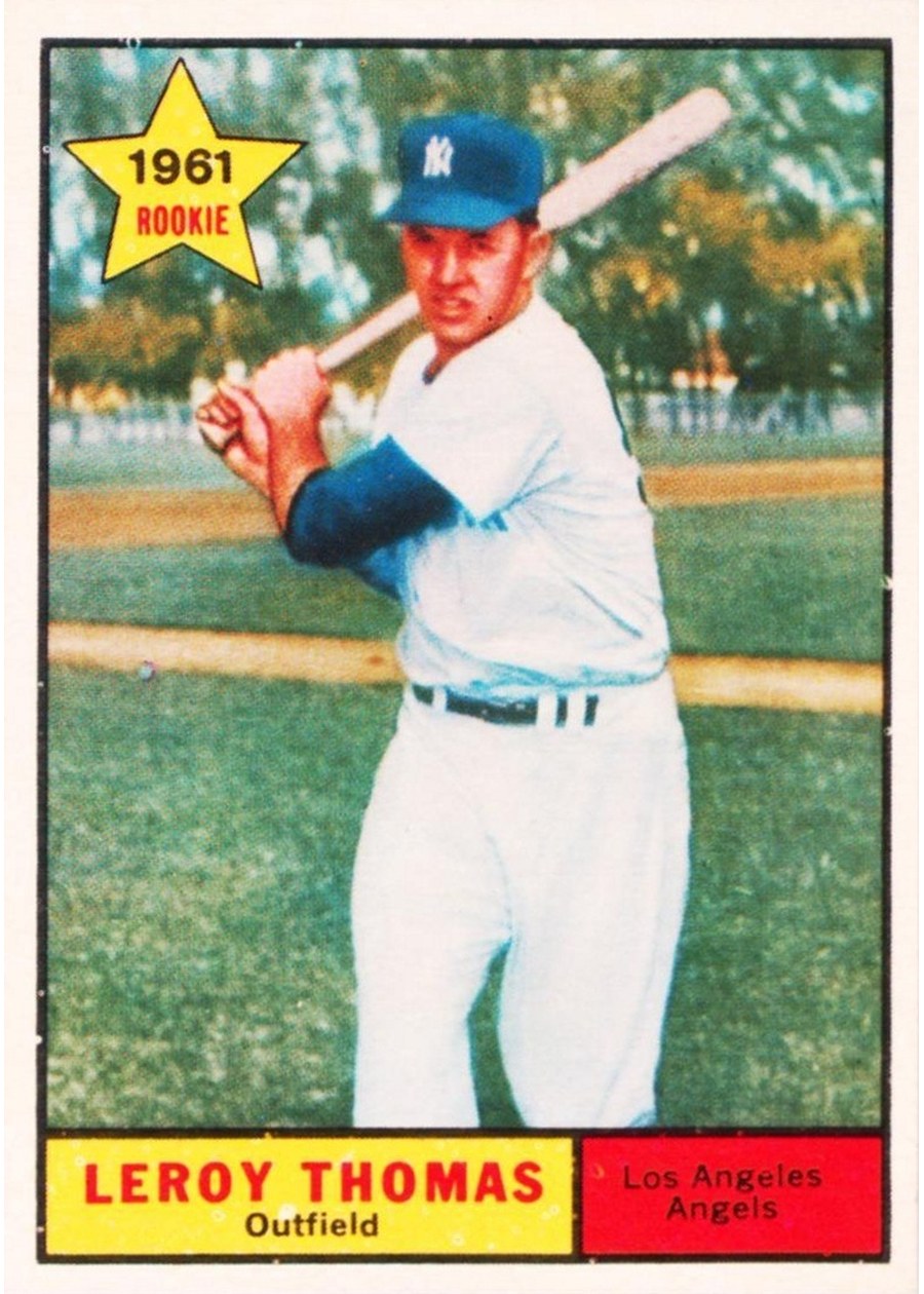 1961 Topps #464 Leroy Thomas, Los Angeles Angels