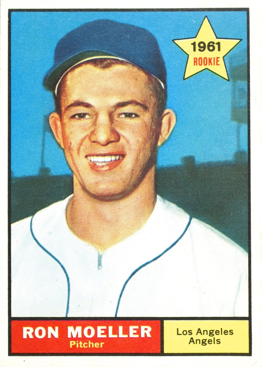1961 Topps #466 Ron Moeller, Los Angeles Angels