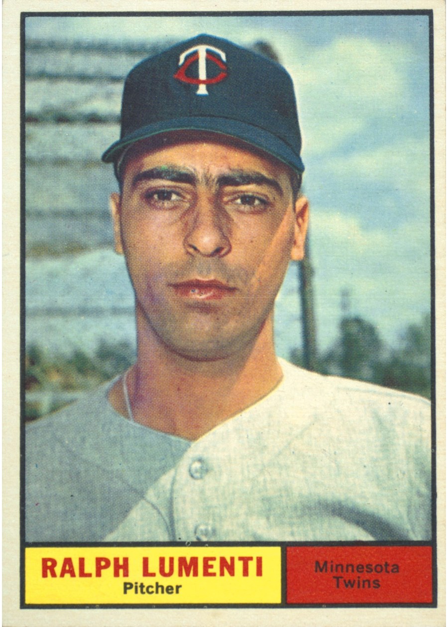 1961 Topps #469 Ralph Lumenti, Minnesota Twins