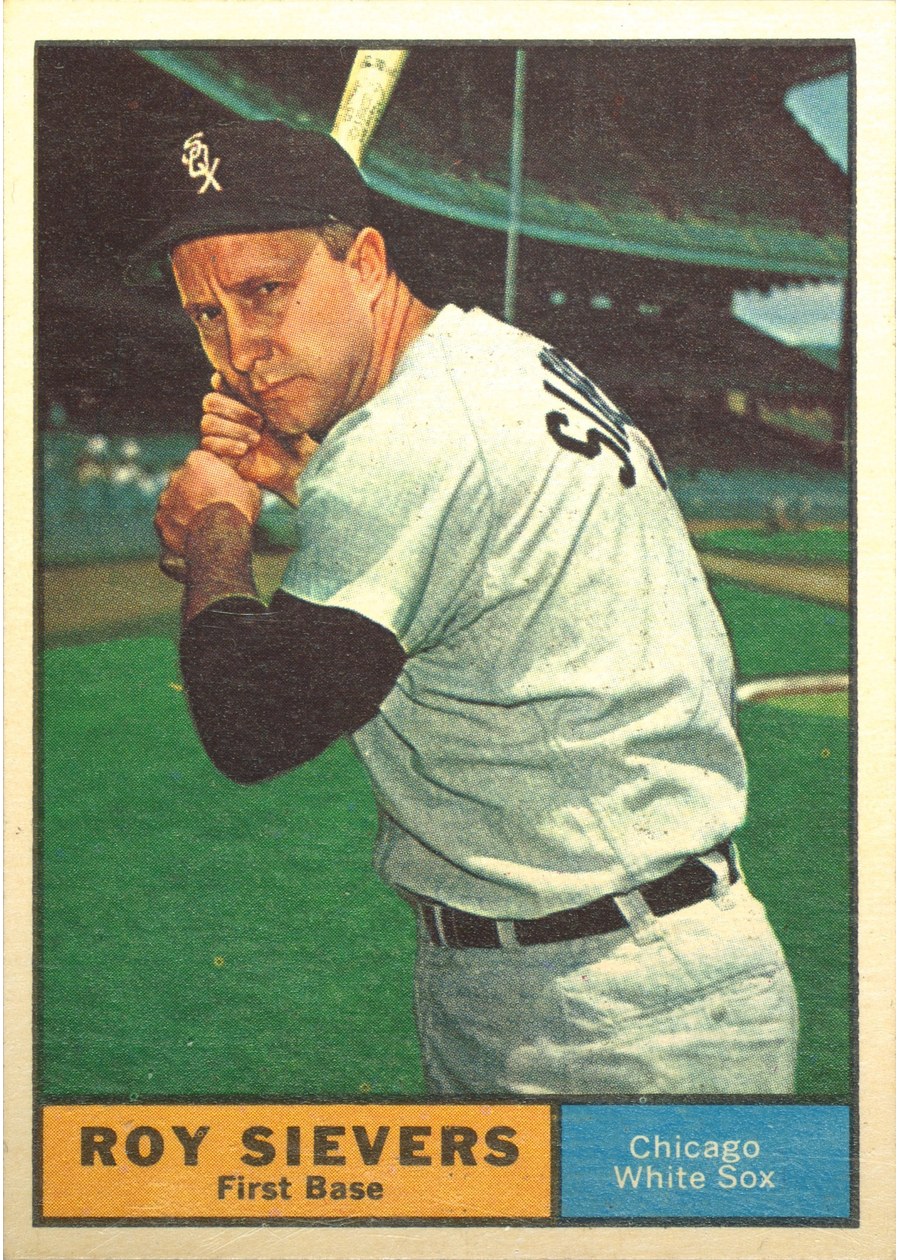 1961 Topps #470 Roy Sievers, Chicago White Sox