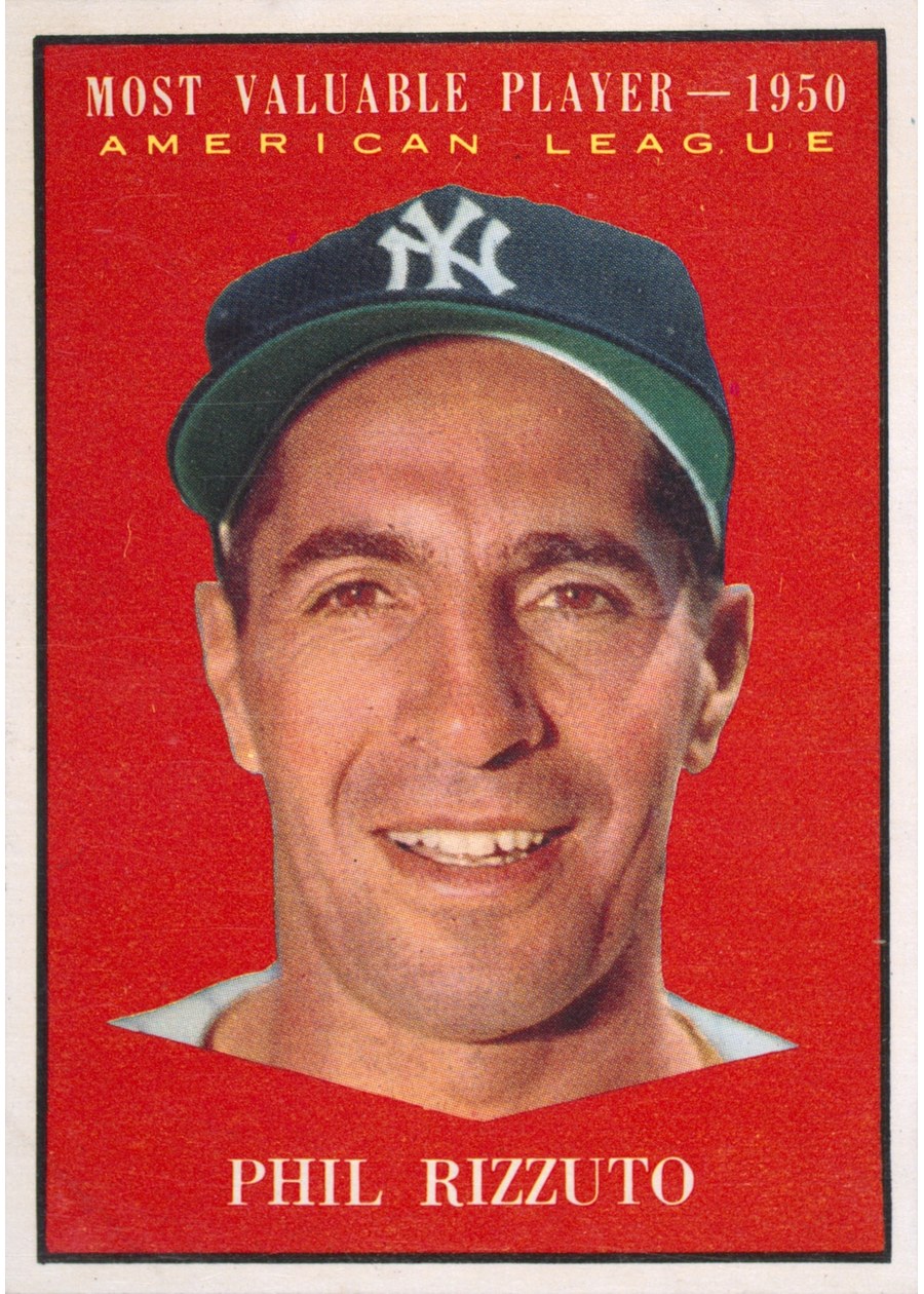 1961 Topps #471 Phil Rizzuto, New York Yankees