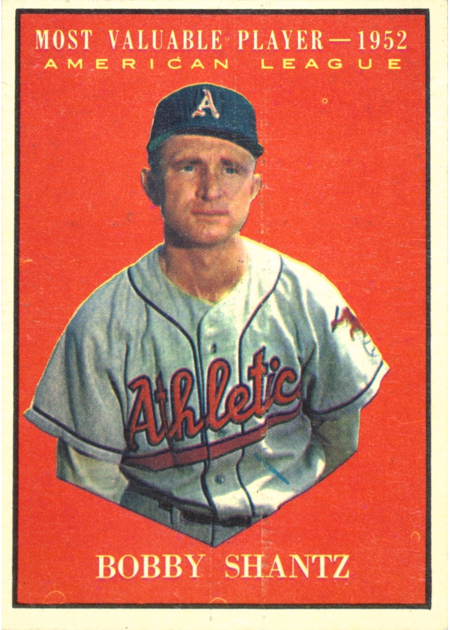 1961 Topps #473 Bobby Shantz, Philadelphia Athletics