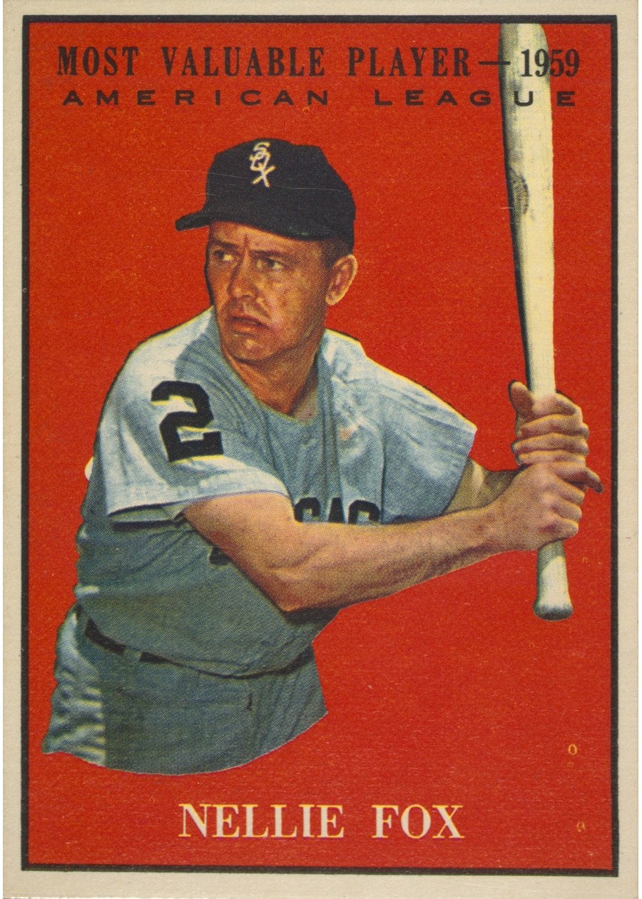 1961 Topps #477 Nellie Fox, Chicago White Sox