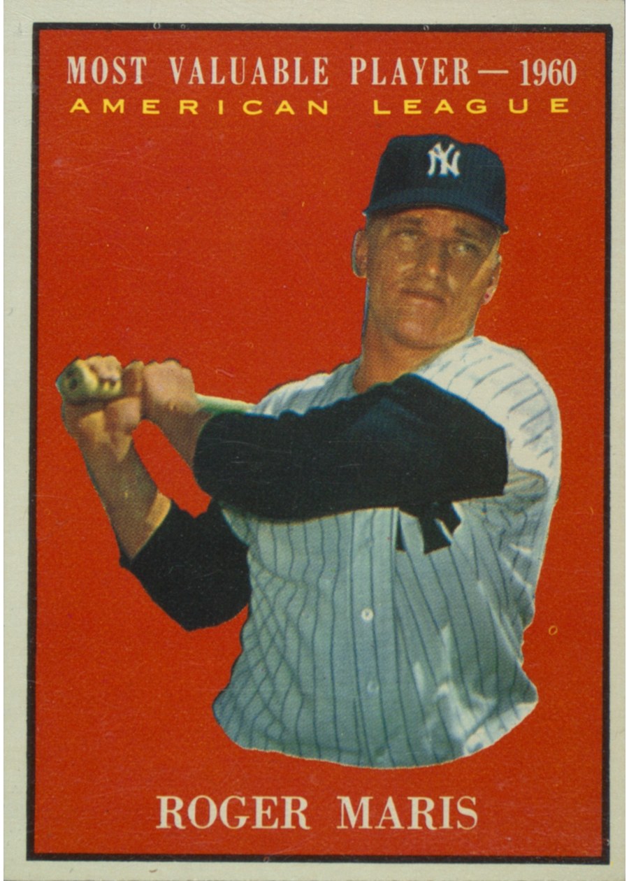 1961 Topps #478 Roger Maris, New York Yankees