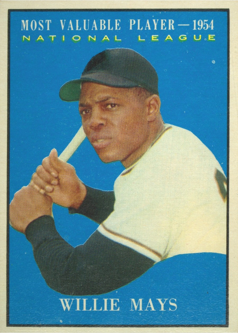 1961 Topps #482 Willie Mays, New York Giants