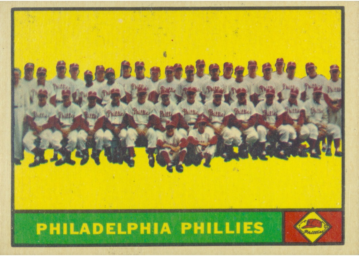1961 Topps #491 Philadelphia Phillies Team