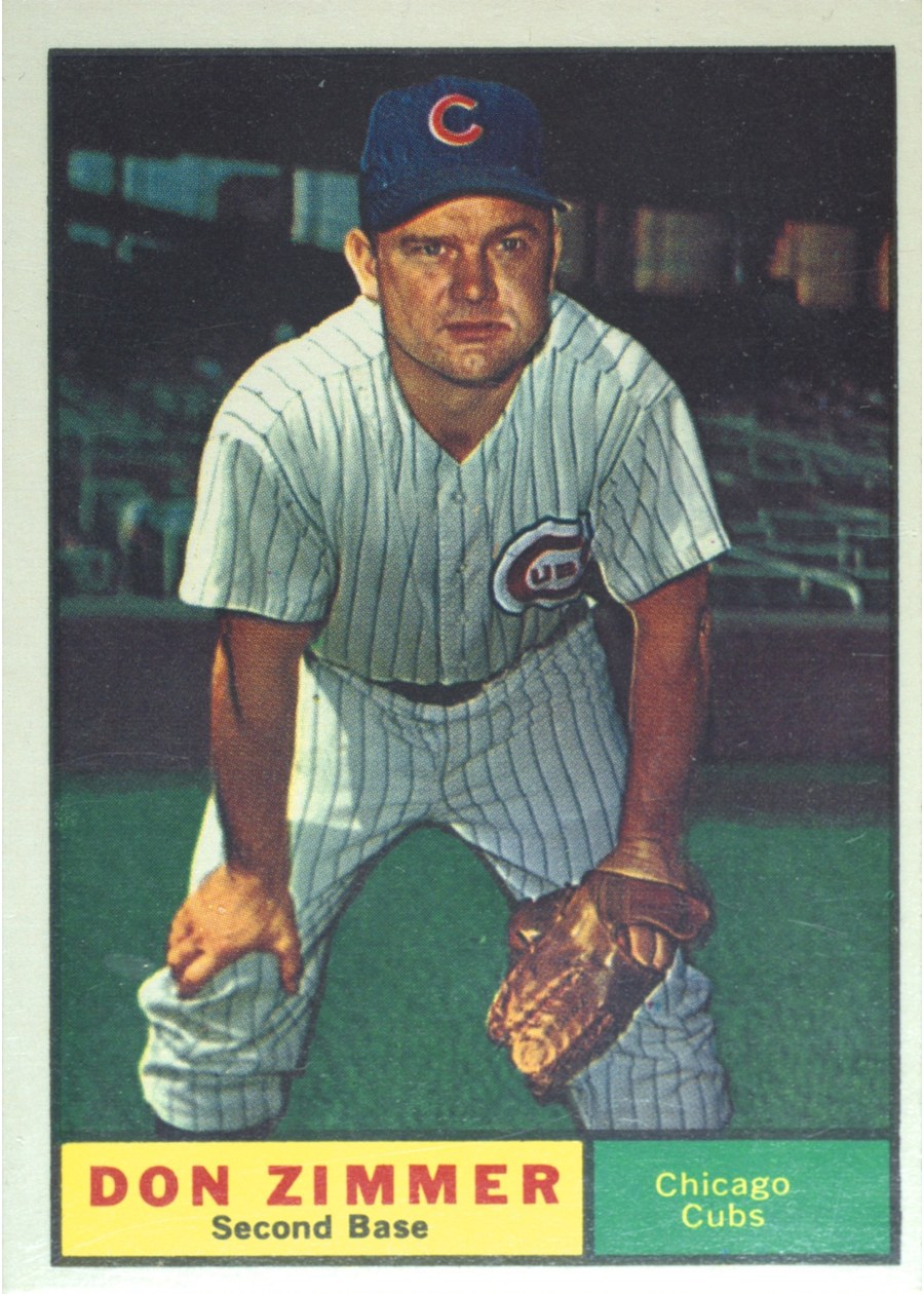 1961 Topps #493 Don Zimmer, Chicago Cubs