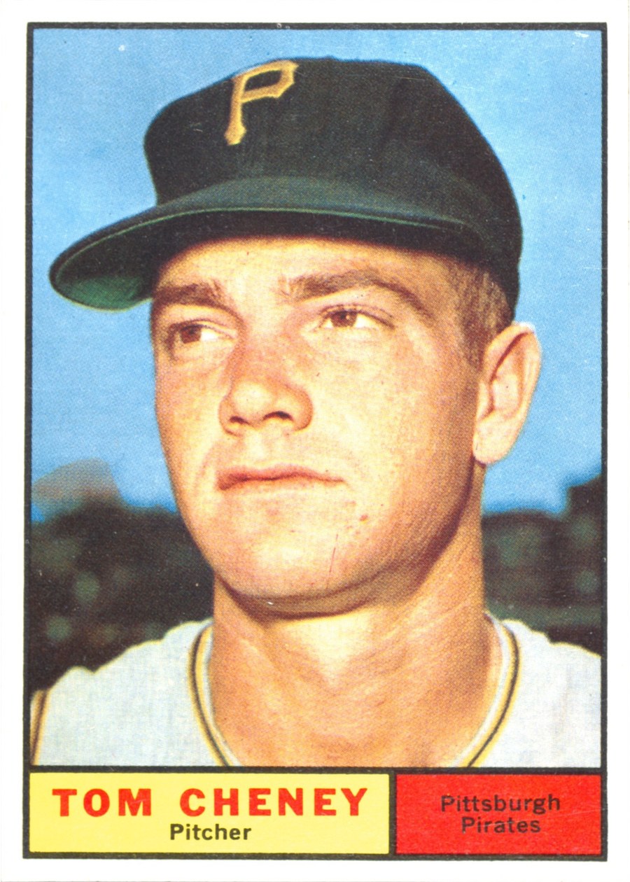 1961 Topps #494 Tom Cheney, Pittsburgh Pirates