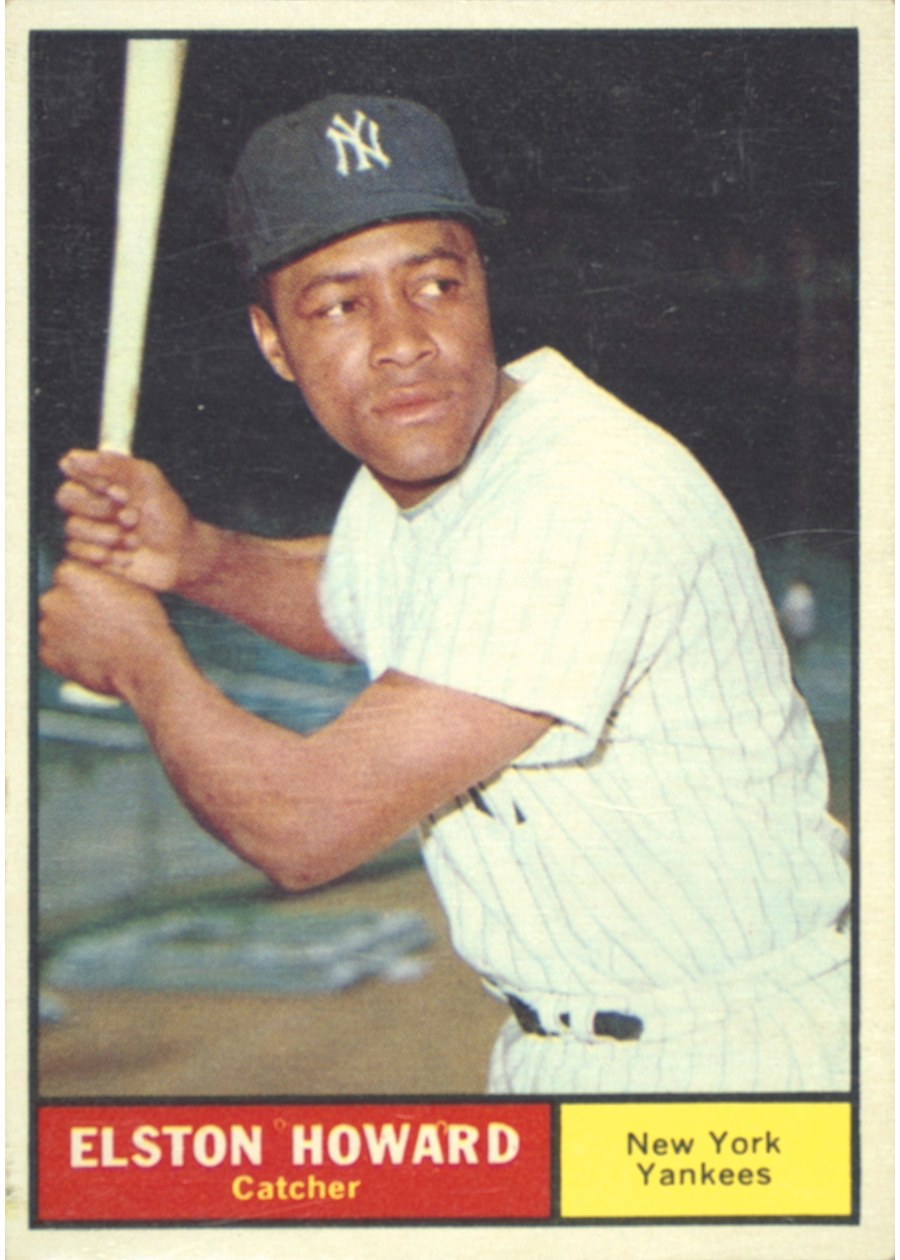 1961 Topps #495 Elston Howard, New York Yankees