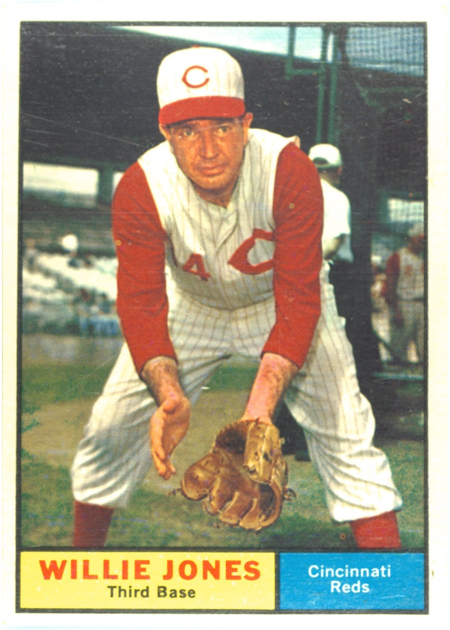 1961 Topps #497 Willie Jones, Cincinnati Reds