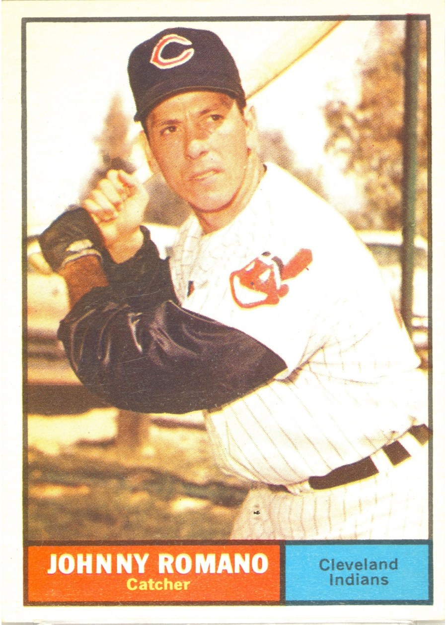 1961 Topps #5 Johnny Romano, Cleveland Indians