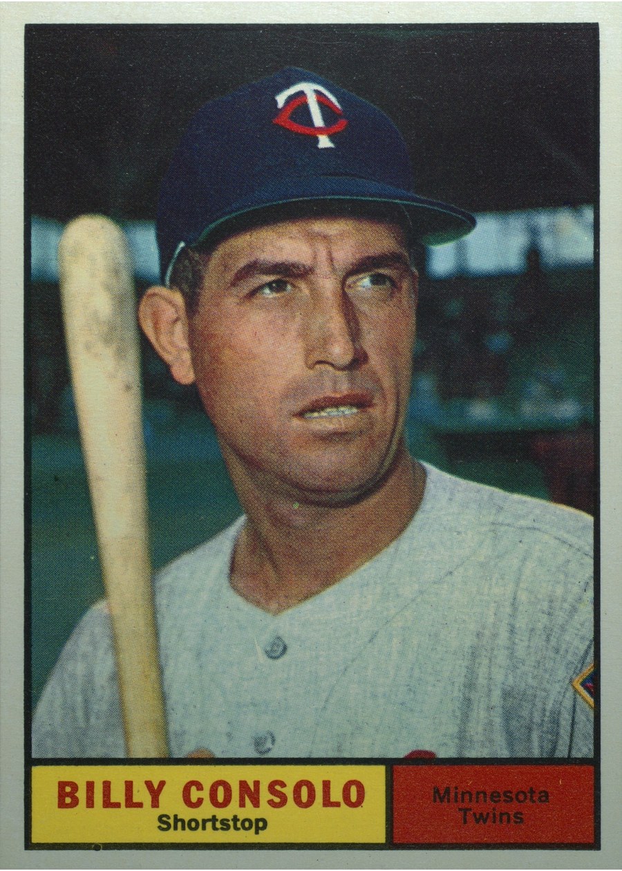 1961 Topps #504 Billy Consolo, Minnesota Twins