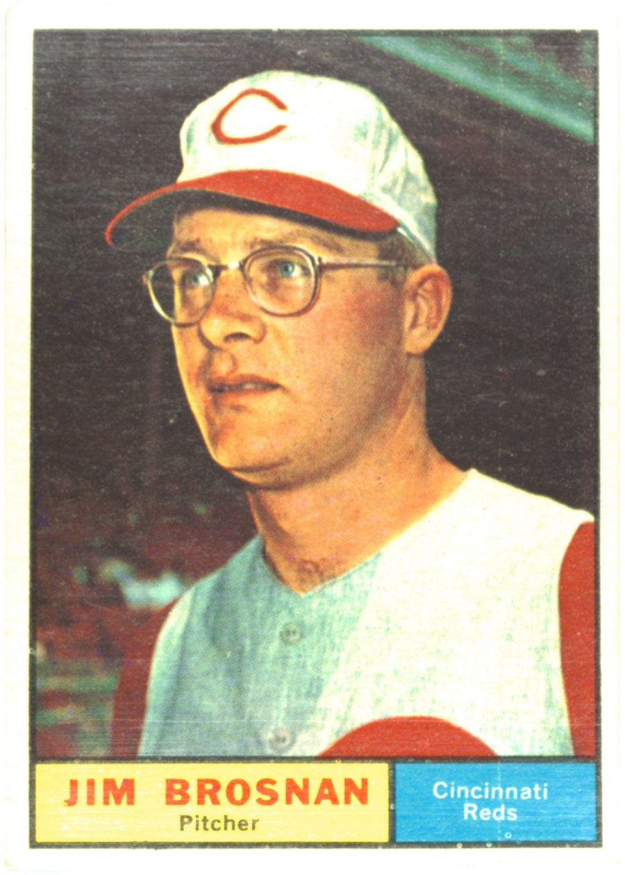 1961 Topps #513 Jim Brosnan, Cincinnati Reds