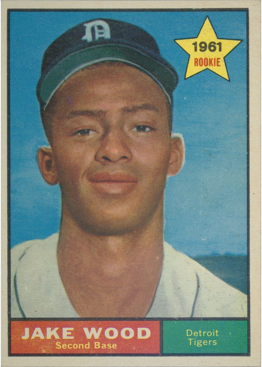 1961 Topps #514 Jake Wood, Detroit Tigers