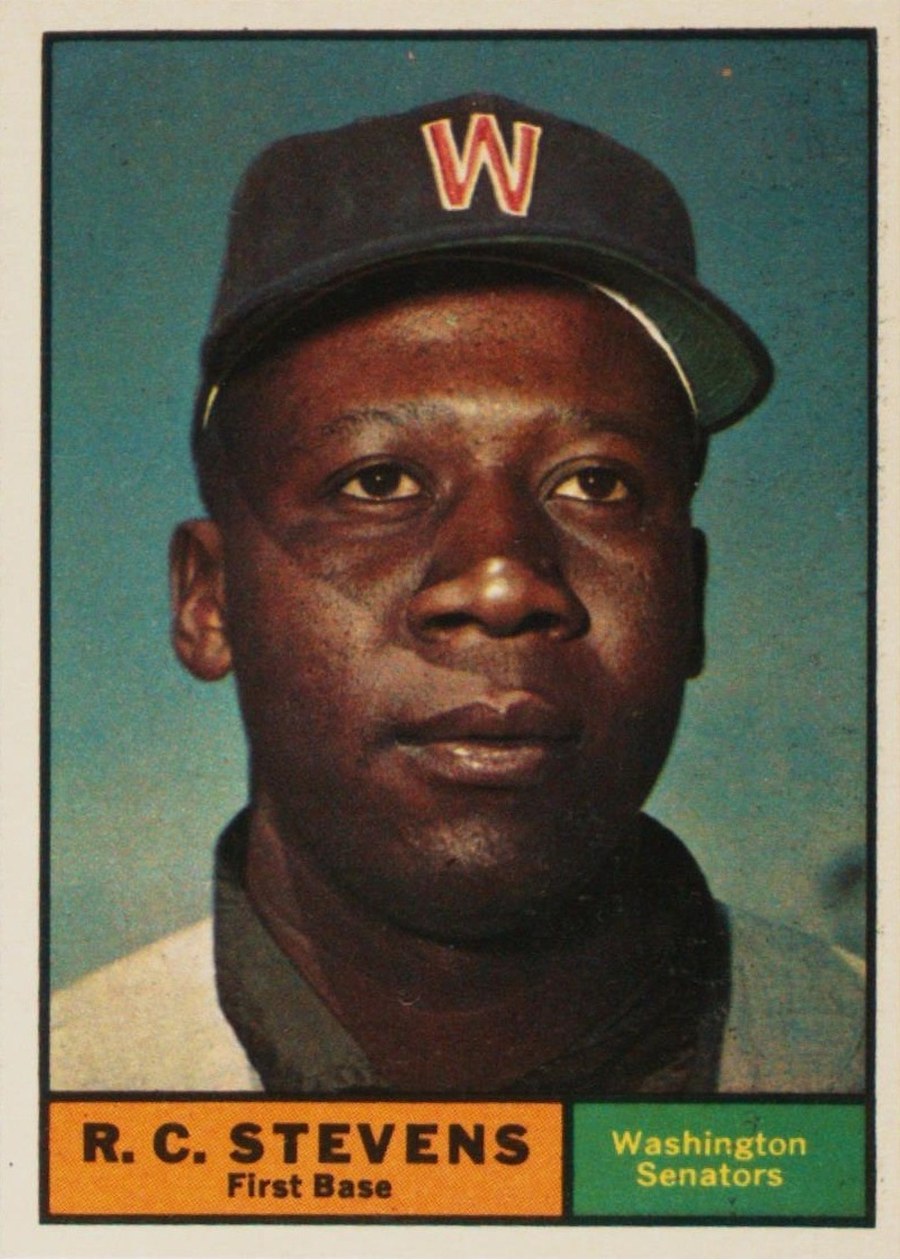1961 Topps #526 R.C. Stevens, Washington Senators
