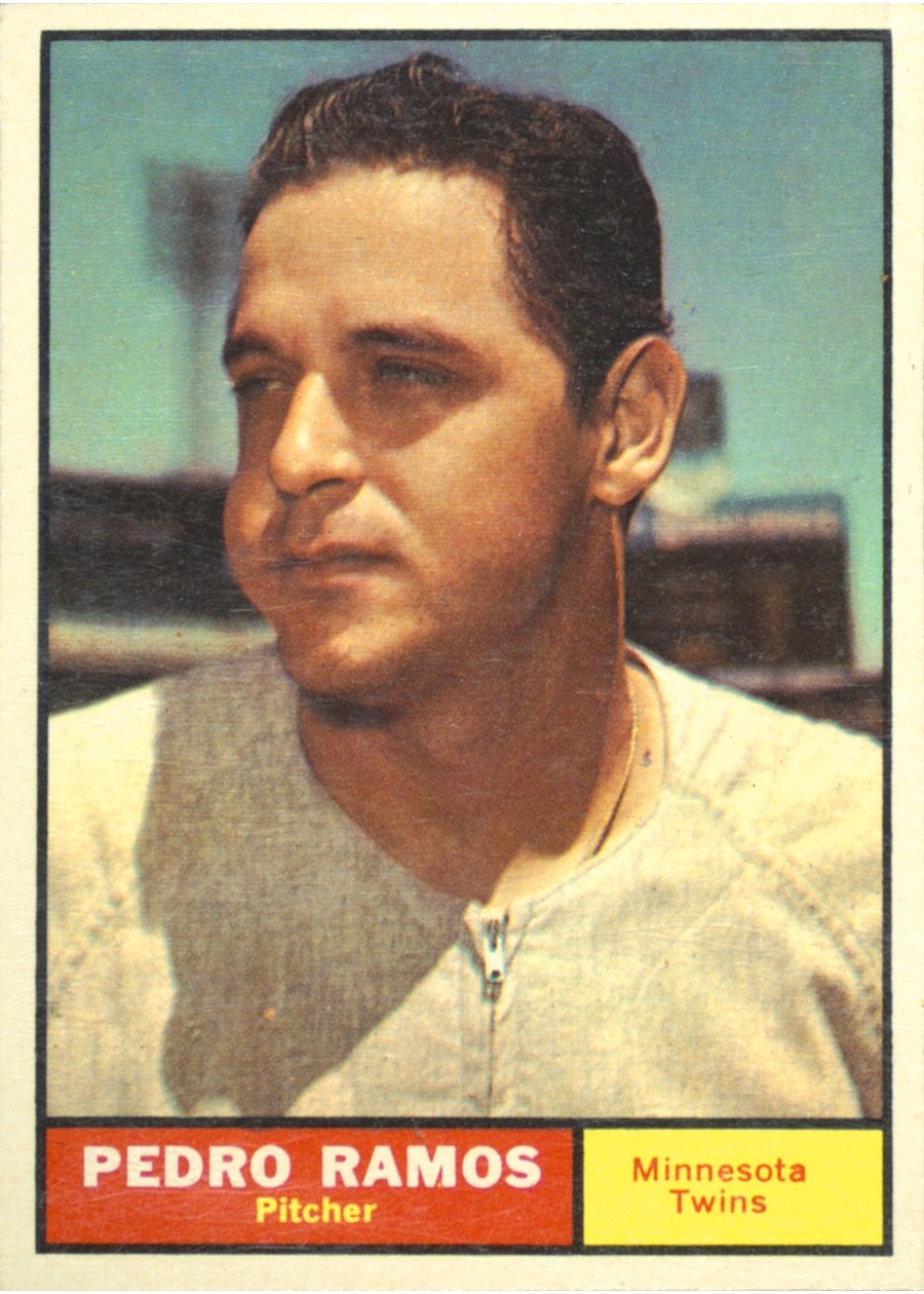 1961 Topps #528 Pedro Ramos, Minnesota Twins