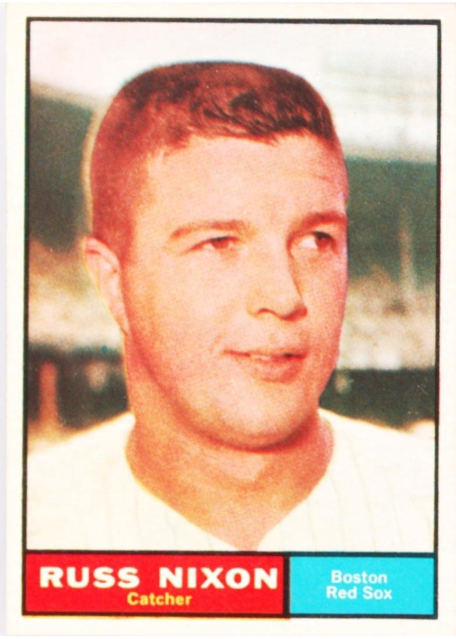 1961 Topps #53 Russ Nixon, Boston Red Sox